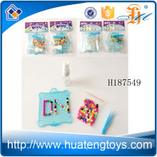 H187549 Горячие оптовые пластиковые бусины воды сделаны различные изображения DIY игрушки набор для детей